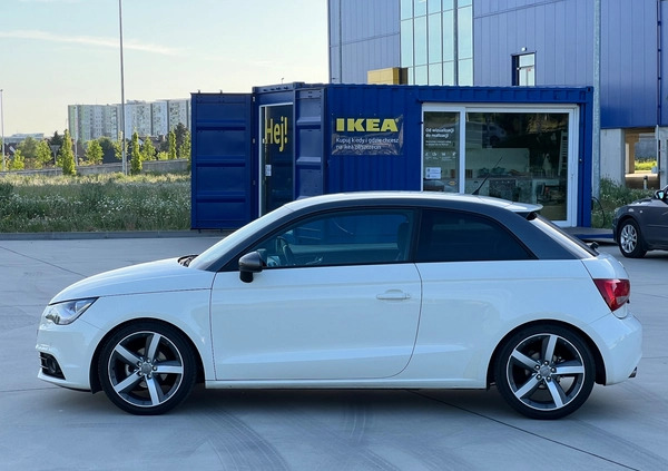Audi A1 cena 36500 przebieg: 114007, rok produkcji 2010 z Szczecin małe 79